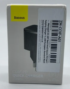 Baseus Charge 1C 20W European Standard Black - Picture 1 of 5