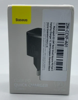 Baseus Charge 1C 20W European Standard Black - Image 1 of 4