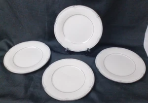 Cuatro platos de ensalada Noritake 7720 Sterling Cove 8 1/4" - Imagen 1 de 6