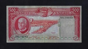 Portugal Angola 500 ESCUDOS 1970 P-97 VF - Picture 1 of 2