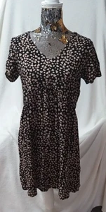 Kleid schwarz-rosa Gr.38 von Lascana - Bild 1 von 7