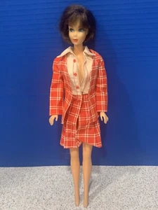 Barbie Sears Sweet 16 Red Plaid Dress + Jacket - 1974 - Picture 1 of 8