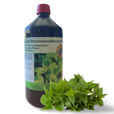 1 L Brennnesselkonzentrat, 100%, Brennnesselsud, organisch, Grundstoff Urtica - Bild 1 von 4