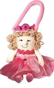 Princess Doll Purse -Doll on one side - Purse on other - Kiss Lock Closure - Picture 1 of 8