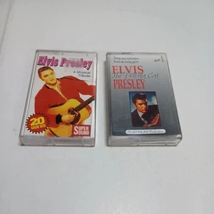 Elvis Presley Cassettes X To The Hillbilly Cat And A Musical Tribute - Picture 1 of 6