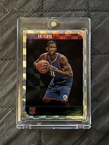 Joel Embiid 2014/15 Panini NBA Hoops GREEN Rookie RC # 263 NM/M Condition