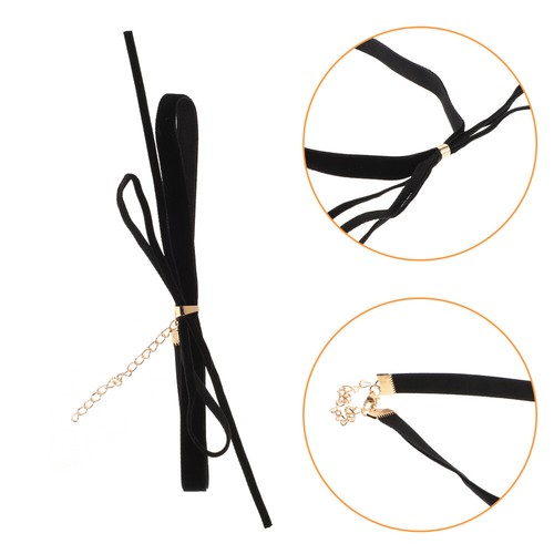 VETEMENTS Collana alla moda fiocco collana girocollo donna collana regolabile