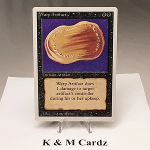MTG - 3rd Edition - Revised - Warp Artifact - Rare - LP+ NM - Picture 1 of 3