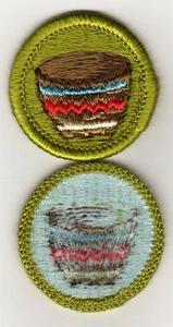 Basketry Verdienstabzeichen, Typ H, blaue Rückenversion (1972 - 1975), postfrisch! - Bild 1 von 1