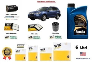 Kit Filtri tagliando + Olio per Subaru Forester SJ 2.0 D AWD 108 Kw 147 Hp Cv - Imagen 1 de 8