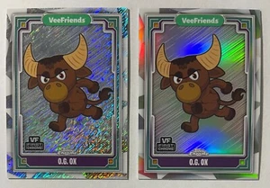 2025 Topps Chrome VeeFriends O.G. Ox Shimmer & Refractor 235/250 - Picture 1 of 2