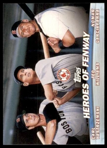 2001 TOPPS COMBOS HEROES OF FENWAY (CARL YASTRZEMSKI/TED WILLIAMS/NOMAR - Picture 1 of 2