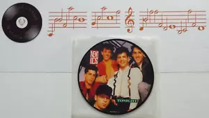 New Kids On The Block Tonight 7” Single Picture Disc - VG+ - Picture 1 of 3