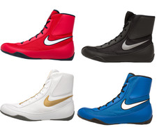 red nike boxing boots