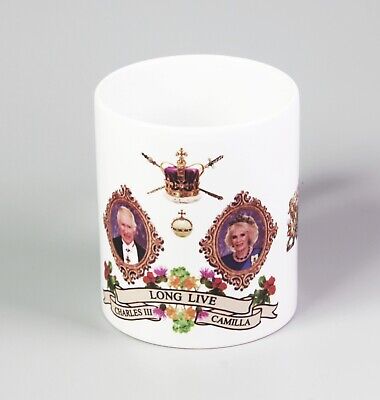 King Charles III And Queen Camilla  -  Coronation Souvenir Mug - Ceramic • 12.73€