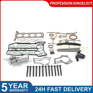 For 2011-15 Chevrolet Cruze 1.4L Turbo Head Gasket Bolts Set & Timing Chain Kit - Picture 1 of 15