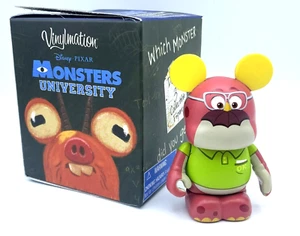 DISNEY Vinylmation - Serie MONSTERS UNIVERSITY - DON CARLTON - con caja abierta - Imagen 1 de 8