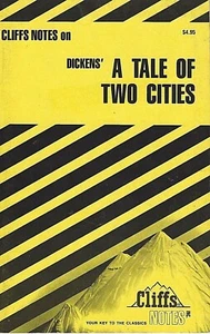 TALE OF TWO CITIES by Charles Dickens - Cliffs notes Study Guide - Picture 1 of 1