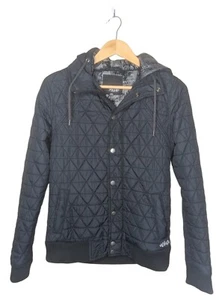 Volcom Women's Size 10 Small Black Puffer Jacket - Picture 1 of 4