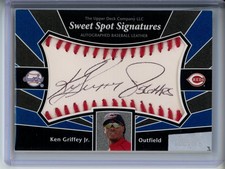 Ken Griffey Jr. 2004 Sweet Spot Signatures AUTO 56 HRs Inscription SSP!