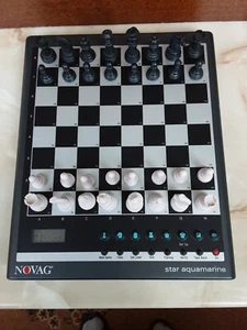 Novag Star Aquamarine 1033 Chess Computer - Picture 1 of 9