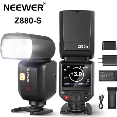 NEEWER Z880-S 2.4G 76Ws TTL 1/8000s HSS Camera Flash Speedlite for Sony Cameras  - Image 1 of 4