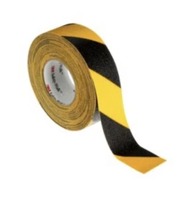 3M Safety-Walk High Visibility 613 Roll Black Yellow Slip-Resistant Tape 2” 60’ - Picture 1 of 2