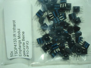 50x TSOP4133 IR Infrarot Empfangs Modul gekürzte Beine #10-0F/G#003b - Picture 1 of 2
