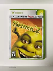 Refurbished Shrek 2 Xbox Complete CIB - Excellent Cond Fast Free Shipping - Picture 1 of 4