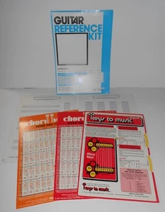 1980 Playwell Music Company GUITAR REFERENCE KIT - Picture 1 of 5