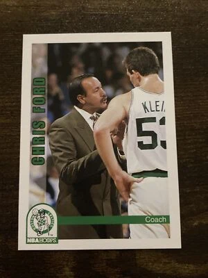 1992-93 Hoops Chris Ford Boston Celtics #240 L3907* - Image 1 of 2
