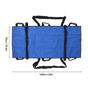 Patient Lift Transfer Sheet Soft Ergonomic Repositioning Pad Reusable - Picture 1 of 12