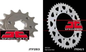 Front & Rear Sprocket Kit for HONDA VTR250 Interceptor-USA 88 JT Sprockets - Picture 1 of 7