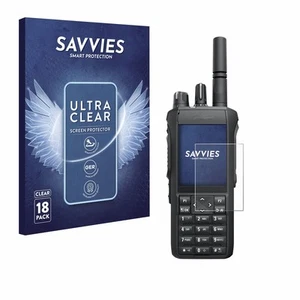 18x Folie für Motorola Mototrbo R7 Schutzfolie Displayschutz Display Klar - Zdjęcie 1 z 11