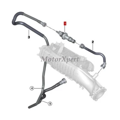 0280142524 Válvula de respiración del tanque de combustible Bosch OEM para 2013-2018 MINI F54 F56 F57 2.0 Foto 1 de 4