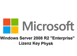 Microsoft Windows Server Enterprise 2008 R2 OEM Schlüssel Key Lizenz Aktiv Physk - Bild 1 von 1