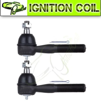 2 Pieces New For 1996 Ford Bronco Outside Tie Rod Rods Ends ES2077RT ES2078LT Foto 1 de 4