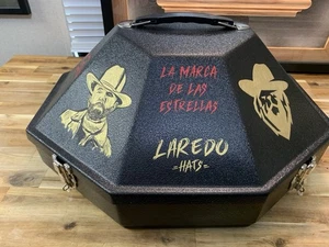 Limited Edition Official Carin Leon Victoria Beer Laredo Hat & Rare Case - Picture 1 of 10