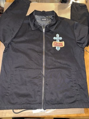 Chaqueta de lona rara Ozzy Osbourne Diamond Supply Foto 1 de 4