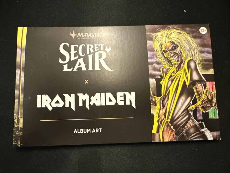 Magic The Gathering Secret Lair x Iron Maiden: Album Art SIN LÁMINA - NUEVO Foto 1 de 2