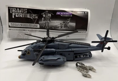 TRANSFORMERS MOVIE BLACKOUT DECEPTICON W SCORPONOK & INSTRUCTIONS 2006 HASBRO - Image 1 of 4