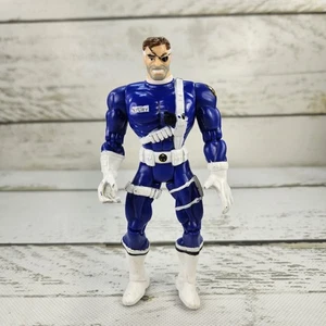 ToyBiz Marvel Spider-Man Animated Nick Fury 1995 5" Action Figure Loose - Picture 1 of 8