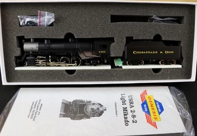 HO ATHEARN GENESIS G9013 USRA 2-8-2 CHESAPEAKE & OHIO LOCOMOTIVE RUN ON DC NEW! - Image 1 of 3