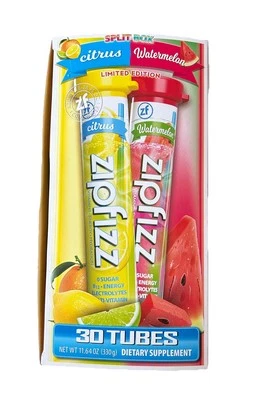 Zipfizz Hydration Drink Mix Citrus Watermelon Edição Limitada 28 Porções - Imagem 1 de 3