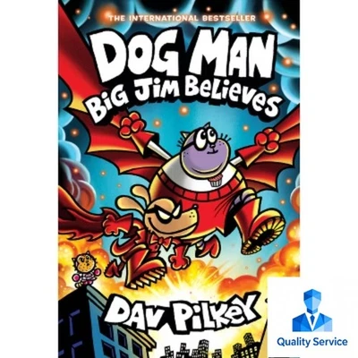 Dog Man: Big Jim Believes: Dog Man #14 - by Dav Pilkey (Paperback)