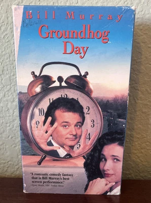 Groundhog Day (VHS Tape 1993) Starring Bill Murray - Image 1 of 4