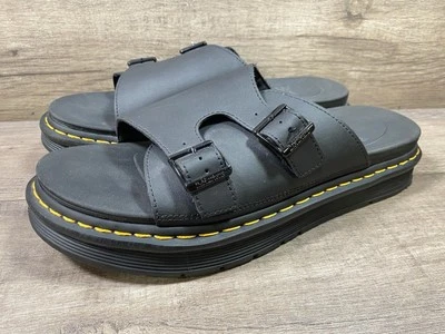 Dr. Martens Dax Slide Buckle Sandals Black Mens Size 13 - Image 1 of 4