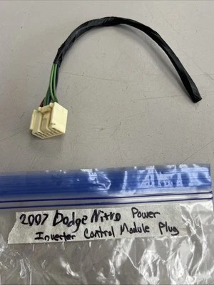 Dodge Nitro 2007 inversor de potencia módulo de control enchufe Foto 1 de 3