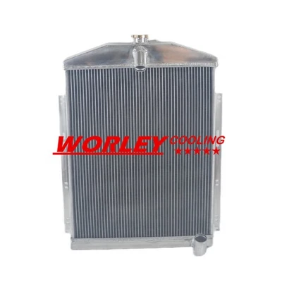 Aluminum Radiator For 1942-1948 Oldsmobile Series 68 76 78 98 3.9L 4.2L #CC42OL - Image 1 of 4