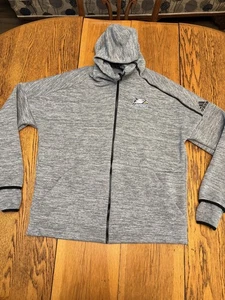 Georgia Southern Eagles Jacket Mens XL Gray NCAA Basketball Adidas Zip Hoodie - Picture 1 of 10